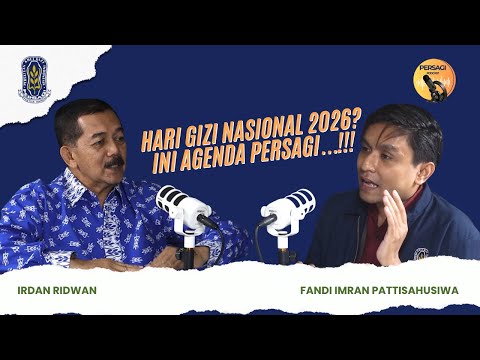 Hari Gizi Nasional 2026?? Ini Agenda PERSAGI Kabupaten Karanganyar!!! | PERSAGI Kabupaten Karanganyar PODCAST Eps. 16
